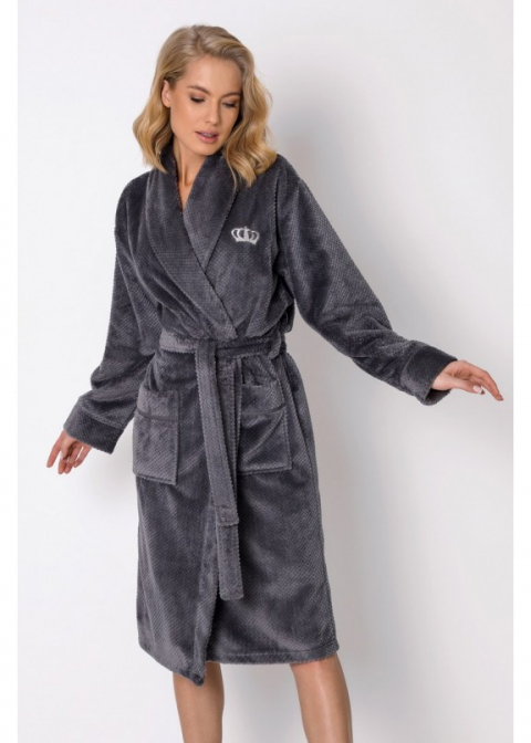 Женский халат KEIRA DARK GREY 22/23  Aruelle