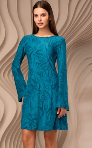 5743 Mia-Amore Туника короткая Азур Azure Миа-Аморе